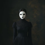 Phantom Mask | Gothic Masquerade Victorian Horror Mask | 3D Printed Haunting Face Mask