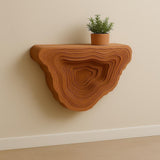 3D Printed Floating Shelf | Geometric Wall Modern Layered Design | Minimalist Home Decor