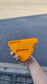 3D Printed Floating Shelf | Geometric Wall Modern Layered Design | Minimalist Home Decor | Sculptural Shelf Gift for Interior Design Lovers