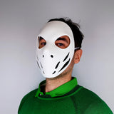 Tactical Skull Stealth Assassin Mask | 3D Printed Horror Villain Cosplay Halloween Costume Mask | Post-Apocalyptic Warrior Airsoft Mask