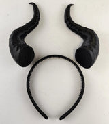Gothic Demon Horns | 3D Printed Costume Horns | Cosplay Headpiece
