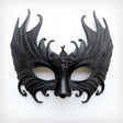 3D Printed Gothic Masquerade Mask | Dark Fantasy Costume Mask Venetian Half Mask | Cosplay Mask