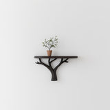 Tree Branch Wall Shelf | 3D Printed Floating Shelf for Plants | Nature Inspired Decor