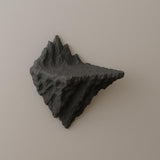 Mountain Wall Shelf | 3D Printed Floating Shelf | Volcanic Rock Decor | Adventure-Themed Shelf | Geometric Rock Shelf | Nature Inspired Art