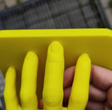 Hand Wall Shelf | 3D Printed Floating Shelf | Surreal Art Shelf