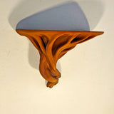 Tree Root Wall Shelf | Organic 3D Printed Floating Shelf | Boho Wall Decor