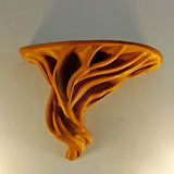 Tree Root Wall Shelf | Organic 3D Printed Floating Shelf | Boho Wall Decor