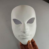 Anonymous Cosplay Mask | Stealth Assassin Sci-Fi Villain Mask | Halloween Costume Gothic Horror Mask 3D Printed Faceless Phantom Horror Mask