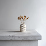 Geometric Vase | Minimalist 3D Printed Home Decor | Modern Flower Vase | Original Gift for Her | Unique Desk or Shelf Accent