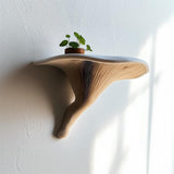 3D Printed Mushroom Shelf | Modern Floating Wall Shelf | Deadly Galerina Design | Organic Wall Art | Nature Decor | Plant Display Shelf
