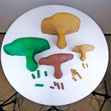 Mushroom Floating Wall Shelf | 3D Printed Organic Wall Decor | Nature Inspired Home Accent Modern Wall Mounted Shelf | Fungi Aesthetic Decor