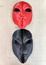 Phantom Assassin Mask | 3D Printed Sci-Fi Cosplay Mask | Stealth Warrior Gothic Horror Mask