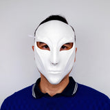 Phantom Assassin Mask | 3D Printed Sci-Fi Cosplay Mask | Stealth Warrior Gothic Horror Mask | Costume Futuristic Masquerade Mask