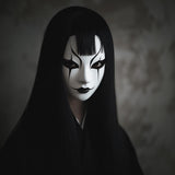 Japanese Ghost Mask | Horror Cosplay Masks | 3D Printed Theater Gothic Phantom Haunting Halloween Face
