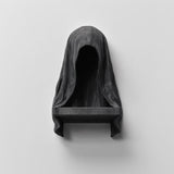 3D Printed Grim Reaper Wall Shelf | Dark Cloaked Figure Gothic Decor Ledge Horror Fantasy Floating Niche for Books, Skulls, Candles & Props