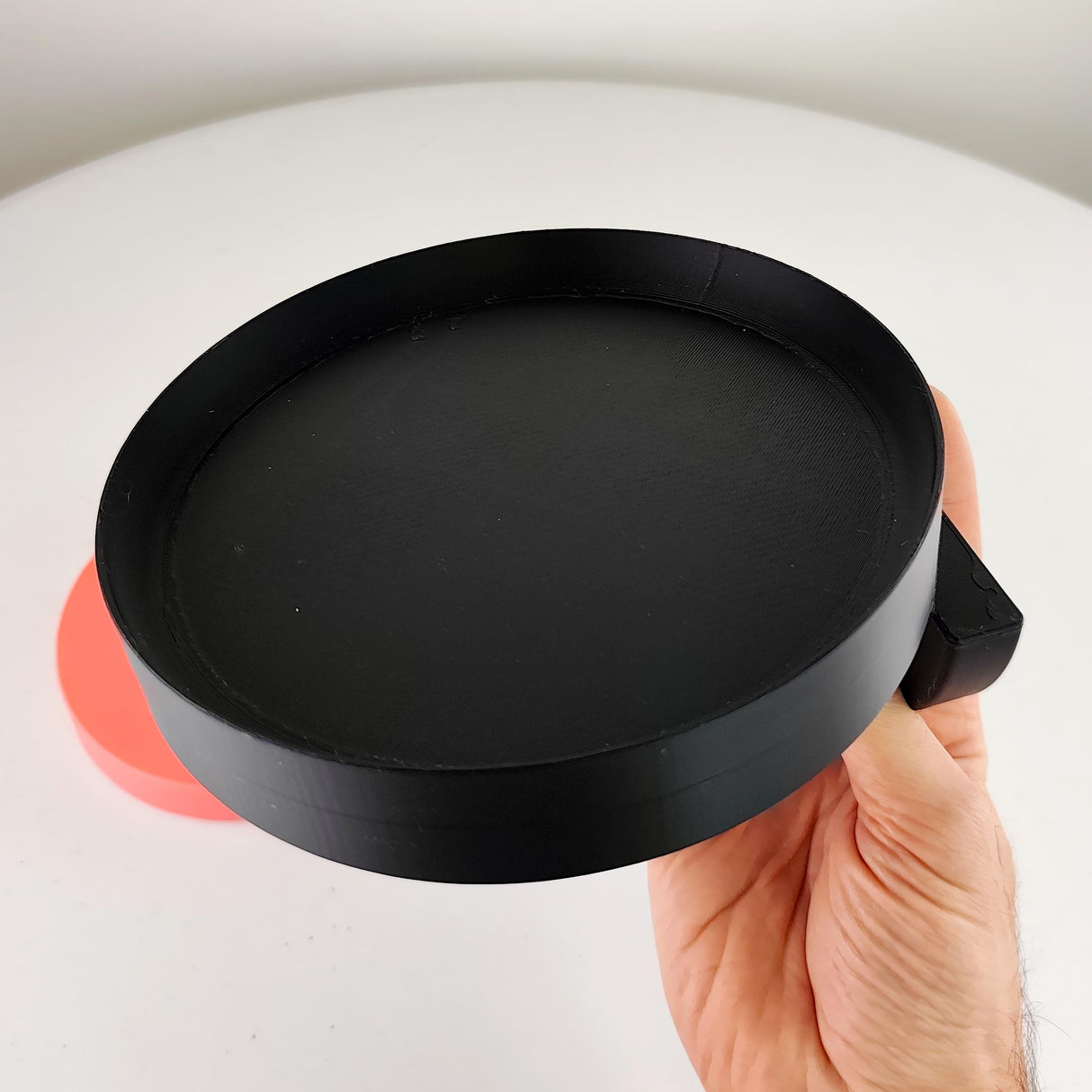 3D Printed Round Wall Shelf | Modern Minimalist Floating Shelf with Circular Design | Contemporary Wall Decor for Stylish Home Interiors