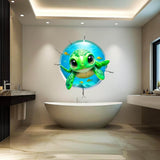 Sea Turtle Wall Decal | 3D Ocean Wall Sticker