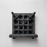 3D Printed Wall Shelf with Removable Swords | Medieval Gate Fantasy Display | Decorative PLA Wall Art for Living Room, Bedroom or Game Room