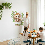 Monkey Wall Decal | Jungle Nursery Decor