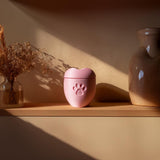 3D Printed Pet Memorial Urn | Minimalist Heart-Shaped Cremation Urn with Paw Print | Remembrance Decor for Beloved Dogs or Cats