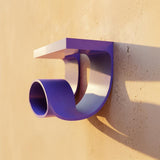 3D Printed Wall Mounted Modern Loop Shelf | 3D Printed Sculptural Wall Decor Shelf |Minimalist Floating Art Shelf for Contemporary Interiors