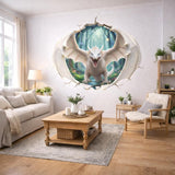 White Dragon Wall Decal | 3D Wall Mural