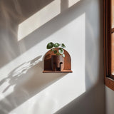 Wall Mounted Sculptural Planter Decor | 3D Printed Face Wall Art with Integrated Ledge | Minimalist Plant Holder for Modern Interior