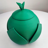 3D Printed Nature-Inspired Pet Cremation Urn with Leaf Design | Organic 3D Printed Memorial Urn for Pets |Modern Botanical Remembrance Decor