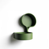 Organic Bubble Wall Shelf | 3D Printed Minimal Floating Display Ledge with Round Backplate | Modern Sculptural Wall Decor for Keys, Plants