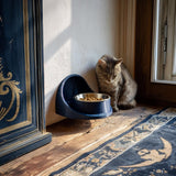 Wall Mounted Pet Bowl Holder | 3D Printed Minimal Raised Feeder for Cat or Small Dog | Modern Floating Feeding Station (Bowl Not Included)
