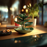 Botanical Jewelry Holder | Leaf Ring Dish | 3D Printed Earring Stand | Nature Inspired Jewelry Organizer | Dresser Vanity Tray Decor Gift