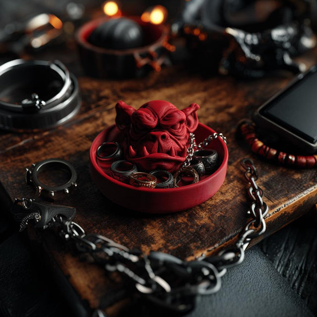 Alternate product view of Demon Jewelry Organizer.