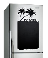 Chalkboard Diy For Kitchen Fridge Sticker Menu - Vinyl Decal Organizer Refrigerator Memo
