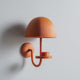 3D Printed Mushroom Sconce Candle Holder | Minimal Floating Dome Shelf Accent | Modern Wall Decor Piece for Cozy Bedroom Hallway and Home